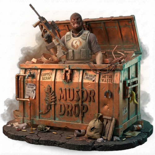 Кейс Медная Мусорка CS2 — Musor Drop