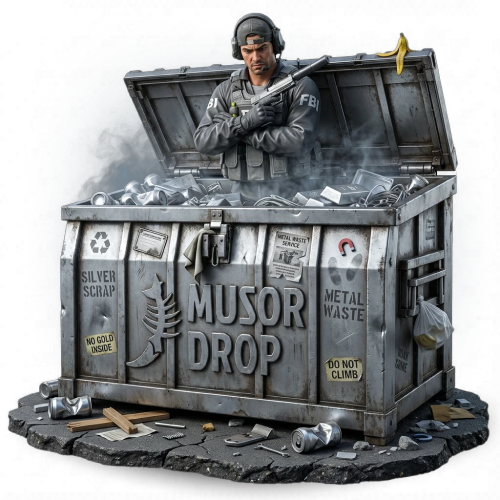 Кейс Серебрянная Мусорка CS2 — Musor Drop